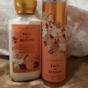 Bath and body works Fall in Bloom 2pc set